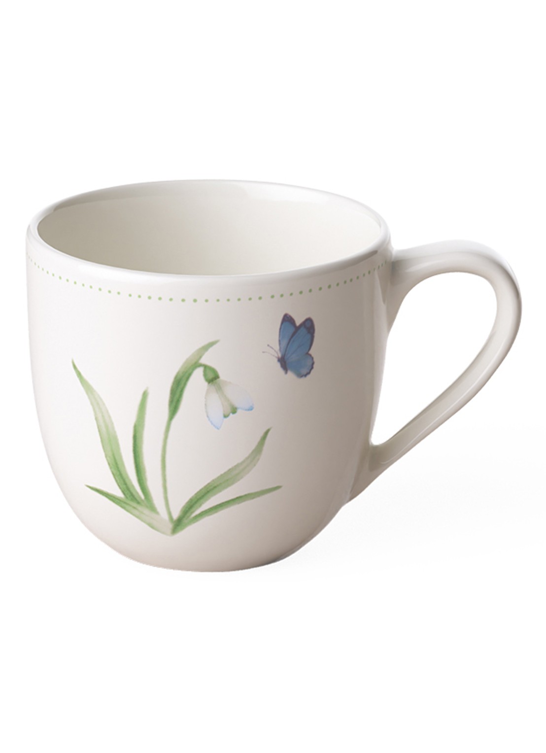 Villeroy & Boch Pasen Colourful Spring espressokopje 10 cl - voorkant gebroken wit