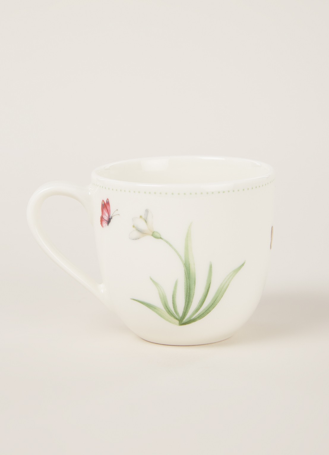Villeroy & Boch Pasen Colourful Spring espressokopje 10 cl - voorkant 2 gebroken wit