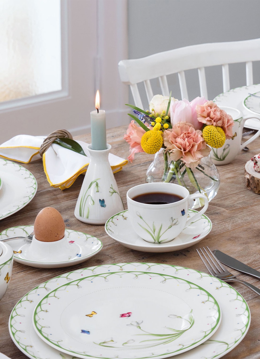 Villeroy & Boch Pasen Colourful Spring schotel 14,5 cm - detail 4 lindegroen