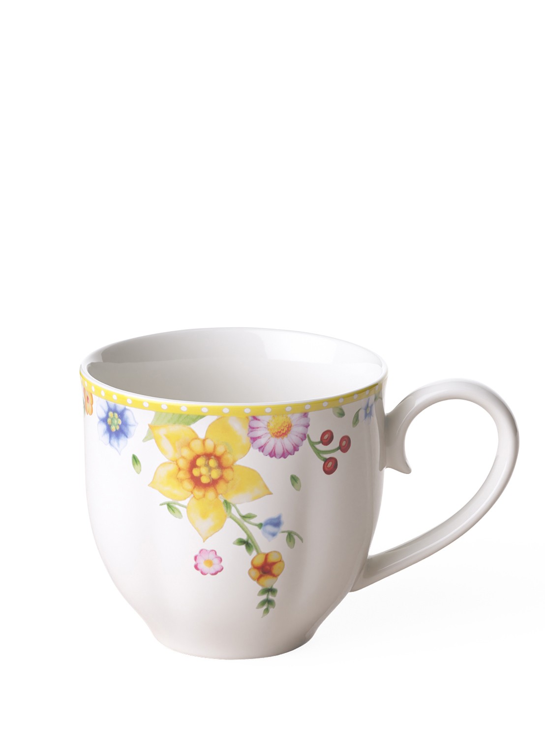Villeroy & Boch Pasen Spring Awakening kopje 26 cl - voorkant geel