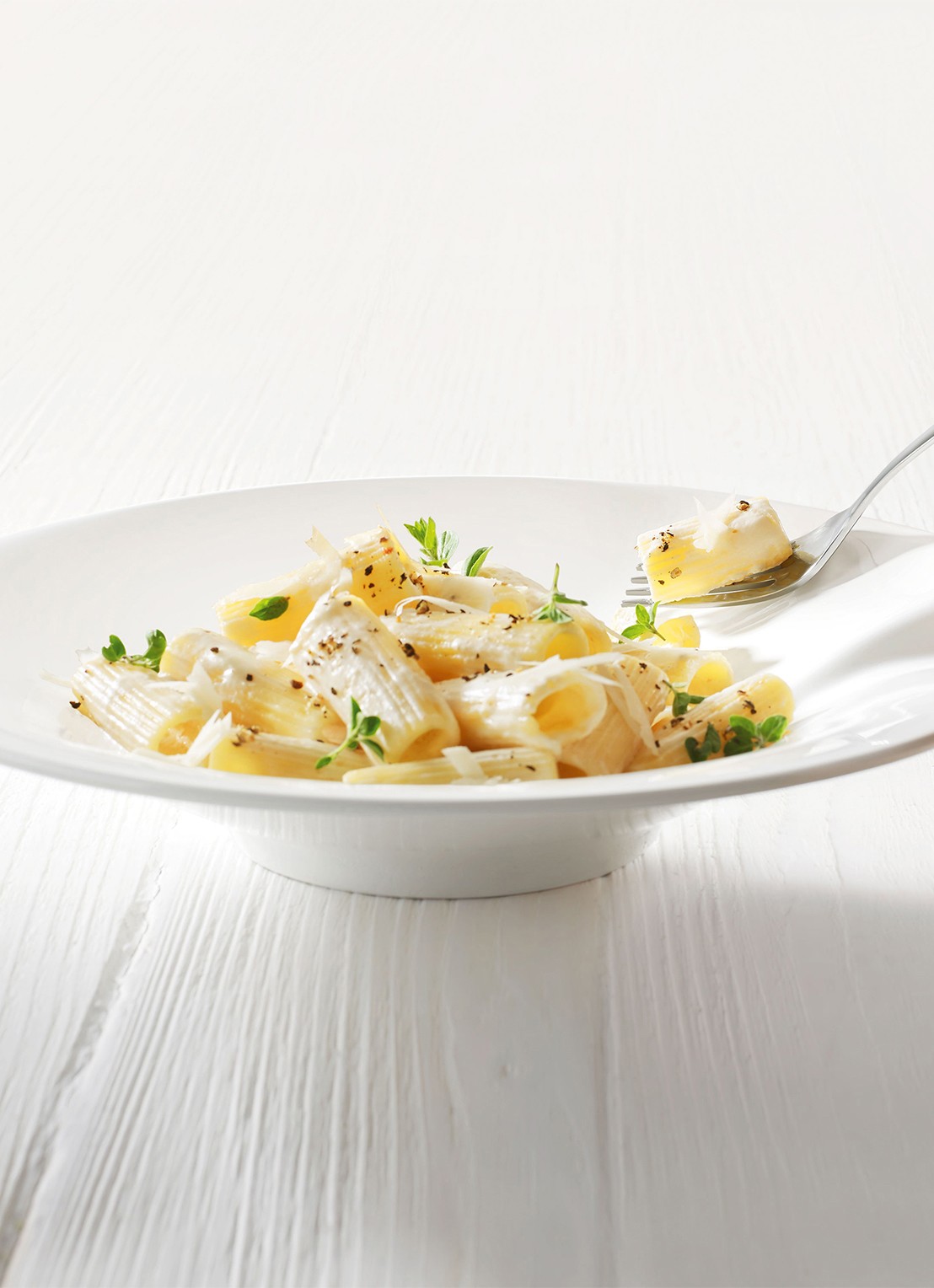 Villeroy & Boch Pasta Passion pastabord set van 2 - detail 4 gebroken wit
