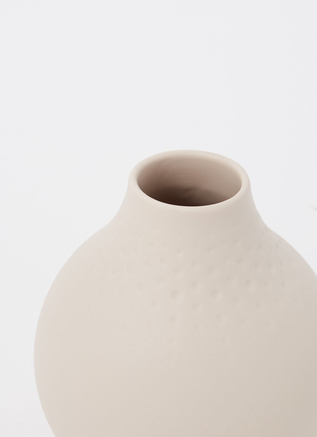 Villeroy & Boch Perle vaas 12 cm - detail 3 zand