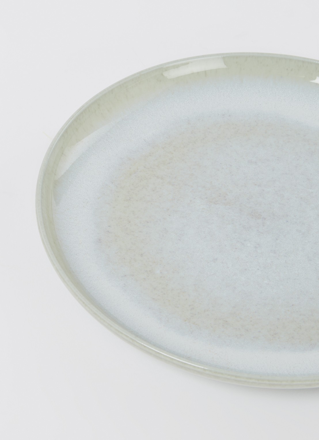 Villeroy & Boch Perlemor Alga ontbijtbord 24 cm - detail lindegroen