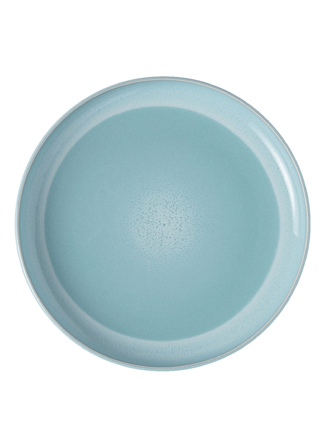 Villeroy & Boch Perlemor dinerbord 27 cm - voorkant 2 aquablauw