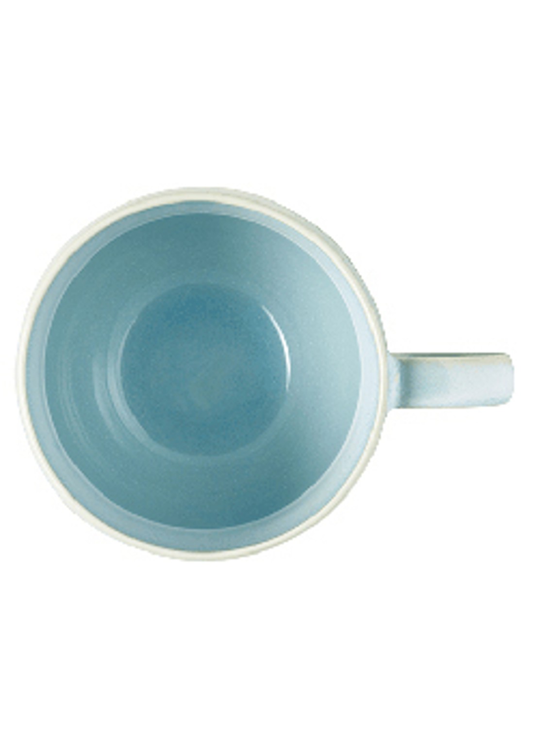 Villeroy & Boch Perlemor mok - voorkant 2 aquablauw