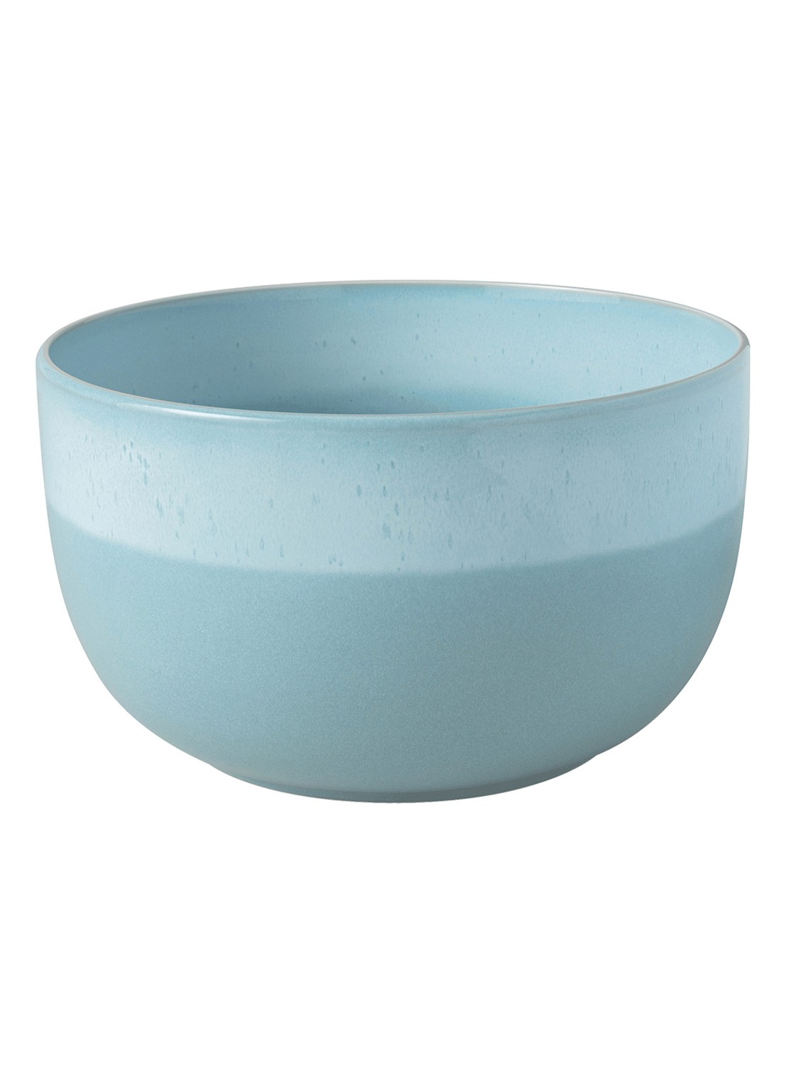 Villeroy & Boch Perlemor saladeschaal 22,5 cm - voorkant 2 aquablauw