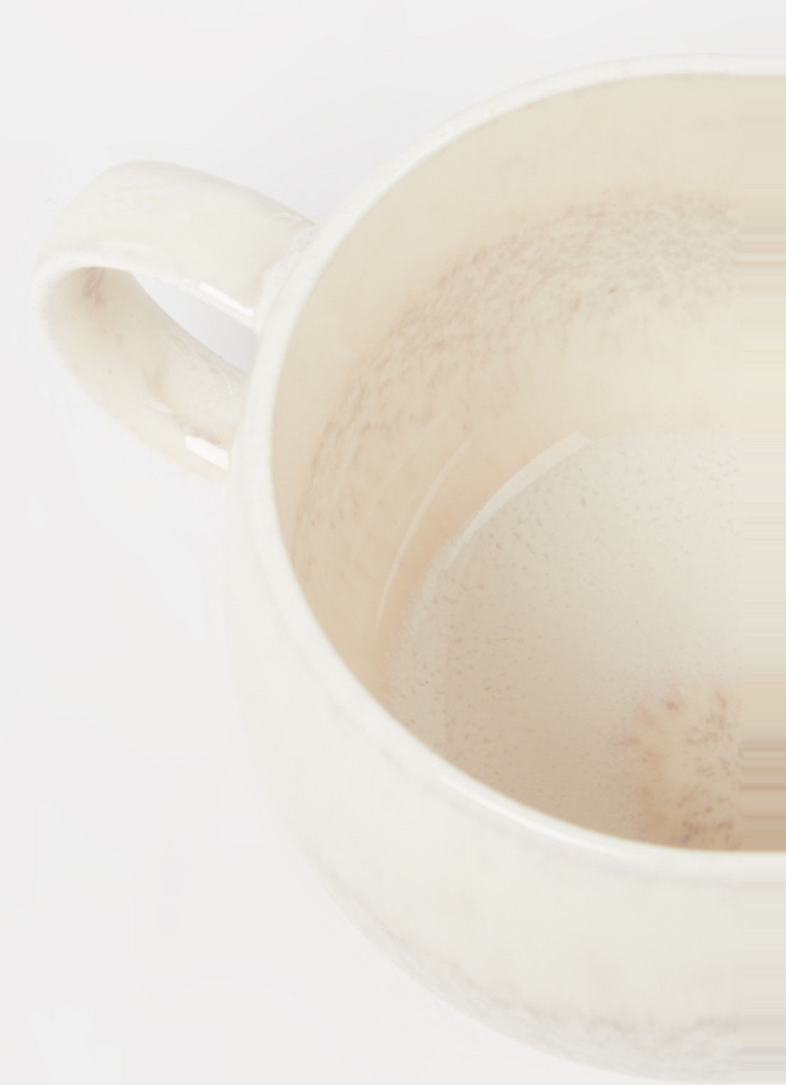 Villeroy & Boch Perlemor Sand espressokopje 6 cl - voorkant 2 donkerbeige