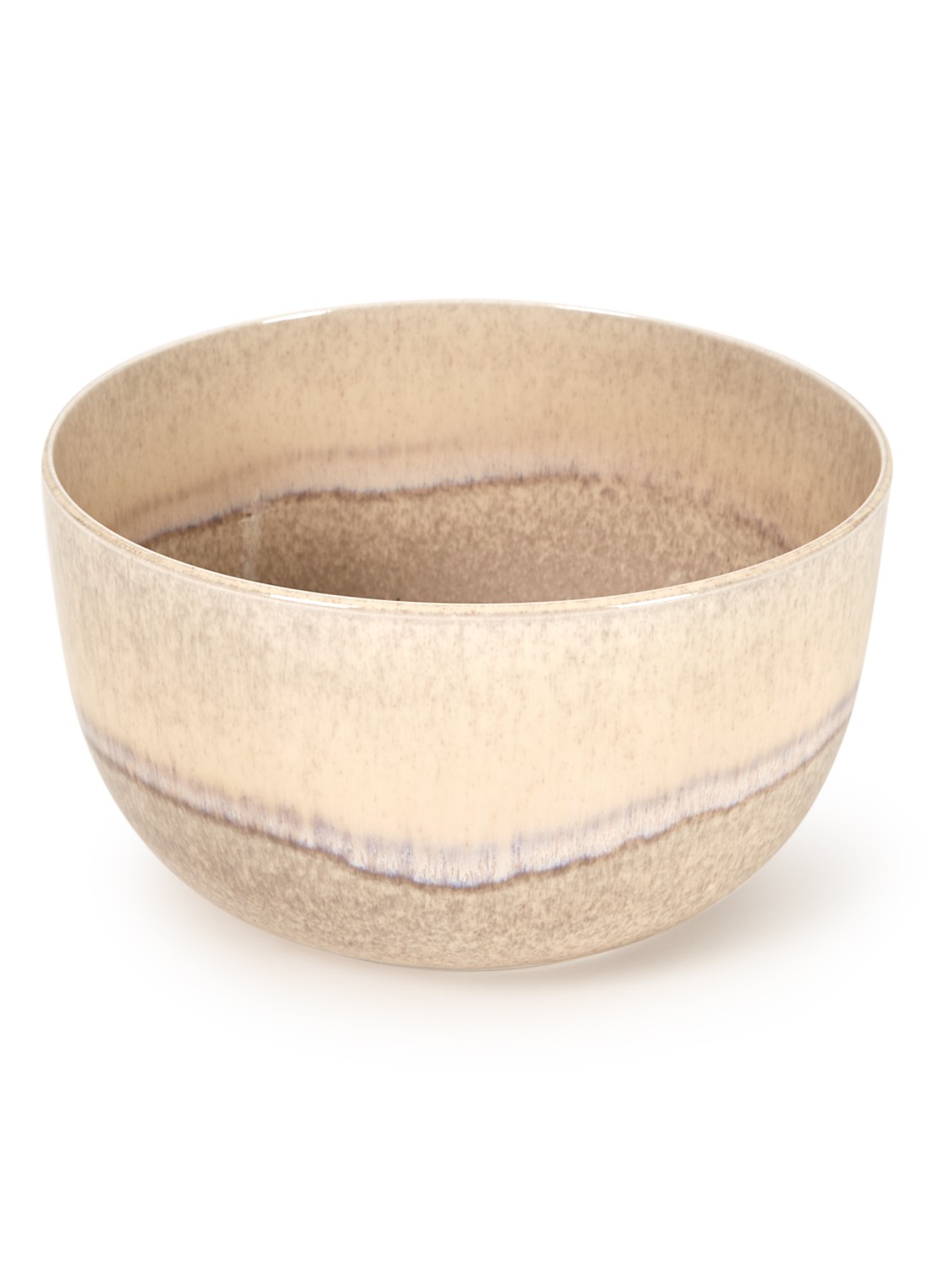 Villeroy & Boch Perlemor Sand kom 22 cm - voorkant donkerbeige
