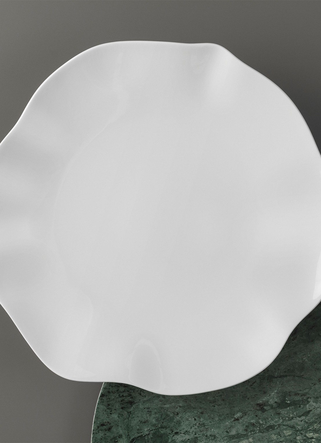Villeroy & Boch Pura dinerbord 27 cm - voorkant 3 wit