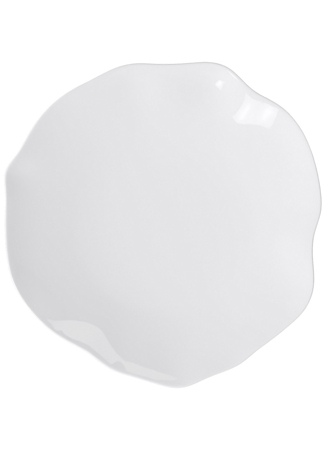 Villeroy & Boch Pura gourmetbord 32 cm - voorkant wit