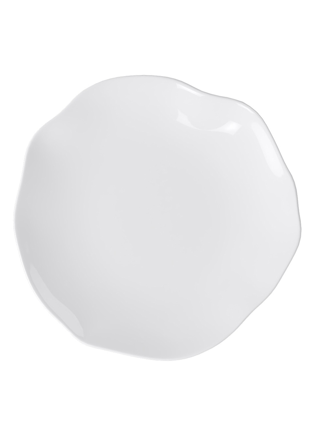Villeroy & Boch Pura ontbijtbord 17 cm - voorkant wit