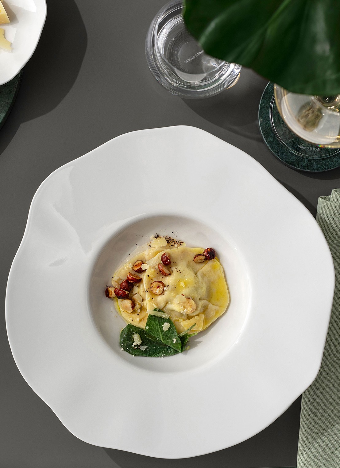 Villeroy & Boch Pura pastabord 29 cm - achterkant wit