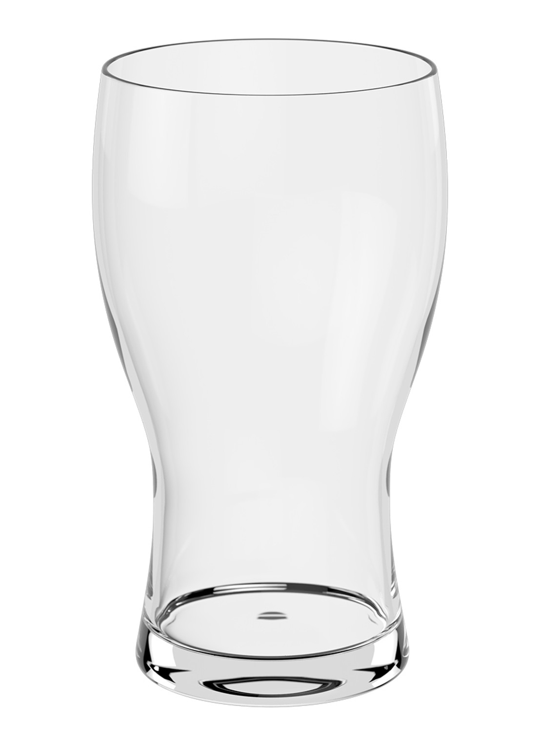 Villeroy & Boch Purismo bierglas 65 cl set van 2 - voorkant 2 transparant