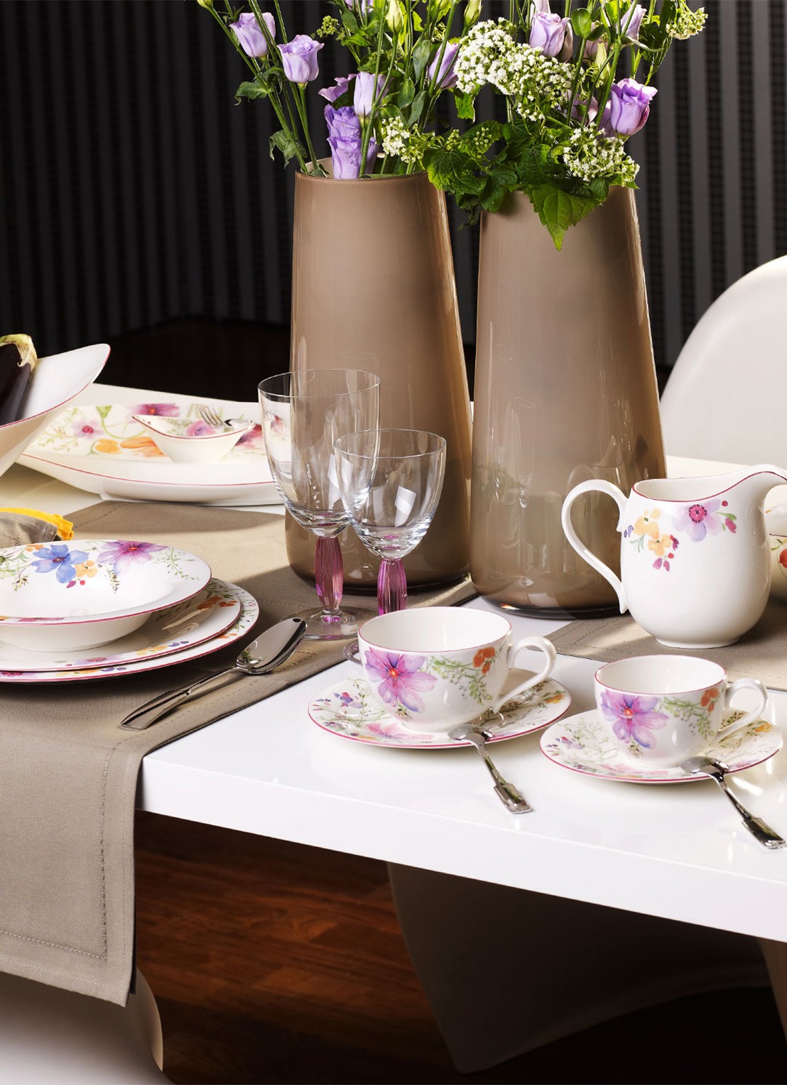 Villeroy & Boch Ronde schotel 16,5 cm - achterkant 6 gebroken wit