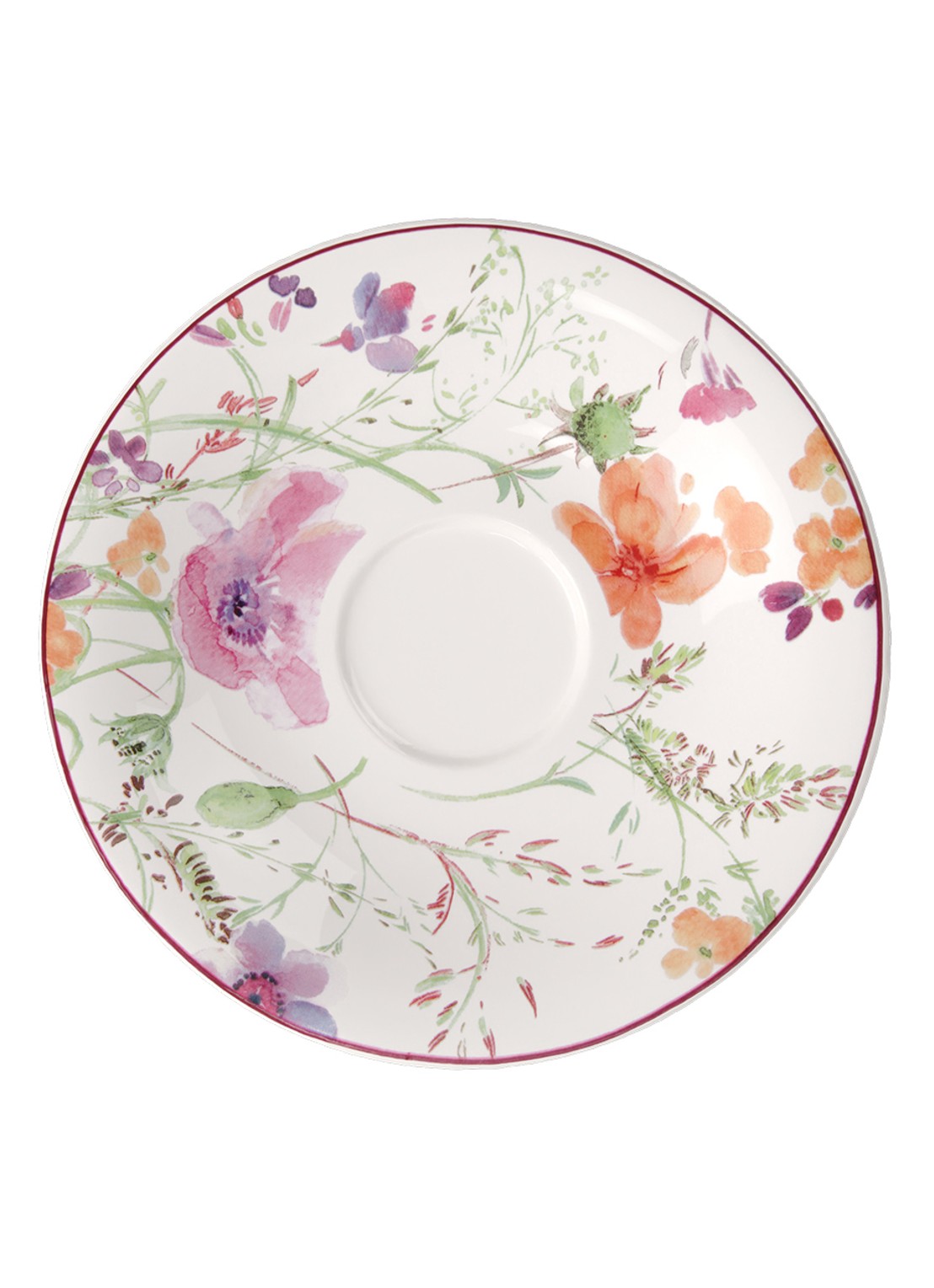 Villeroy & Boch Ronde schotel 16,5 cm - voorkant 4 gebroken wit