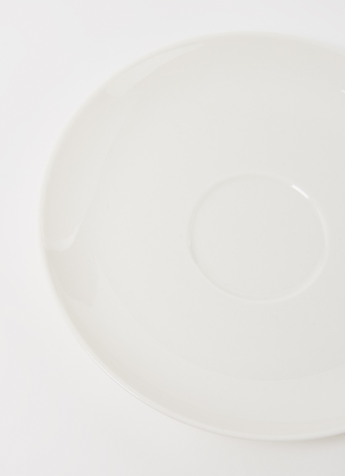 Villeroy & Boch Rose Garden gebaksbordje 17,5 cm - detail gebroken wit
