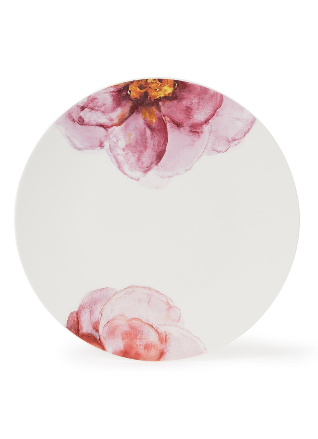 Villeroy & Boch Rose Garden onderbord 32 cm - voorkant 2 oudroze