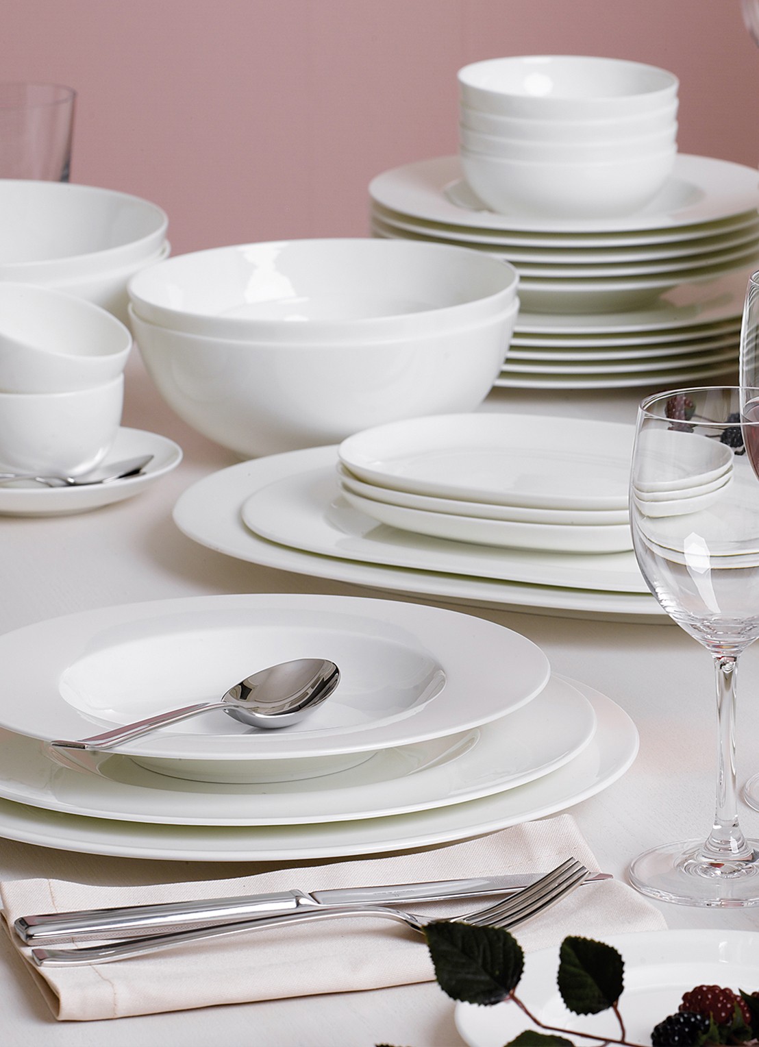 Villeroy & Boch Royal dinerbord 27 cm - detail 3 gebroken wit