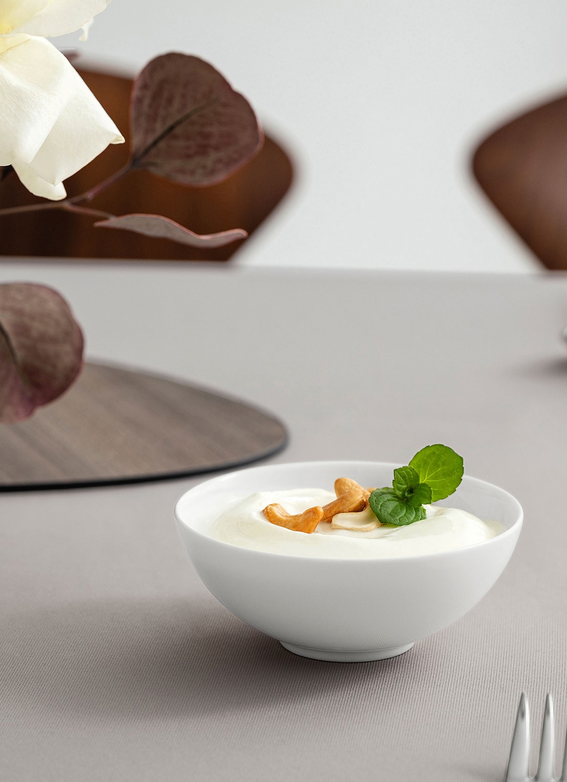 Villeroy & Boch Royal dipschaaltje 11 cm - achterkant ivoor