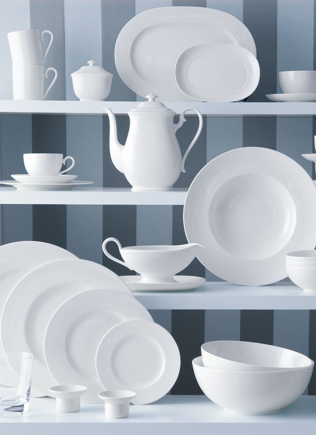 Villeroy & Boch Royal sauskom 450 ml - voorkant 2 gebroken wit