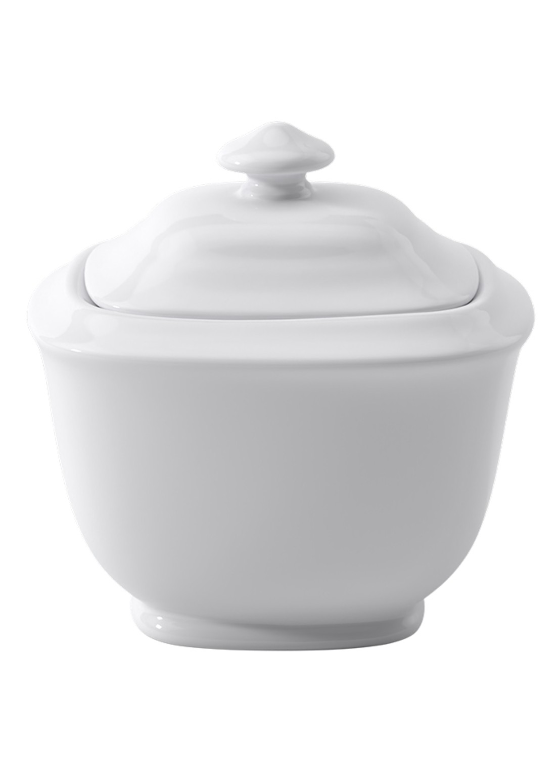 Villeroy & Boch Royal suikerpot - voorkant gebroken wit