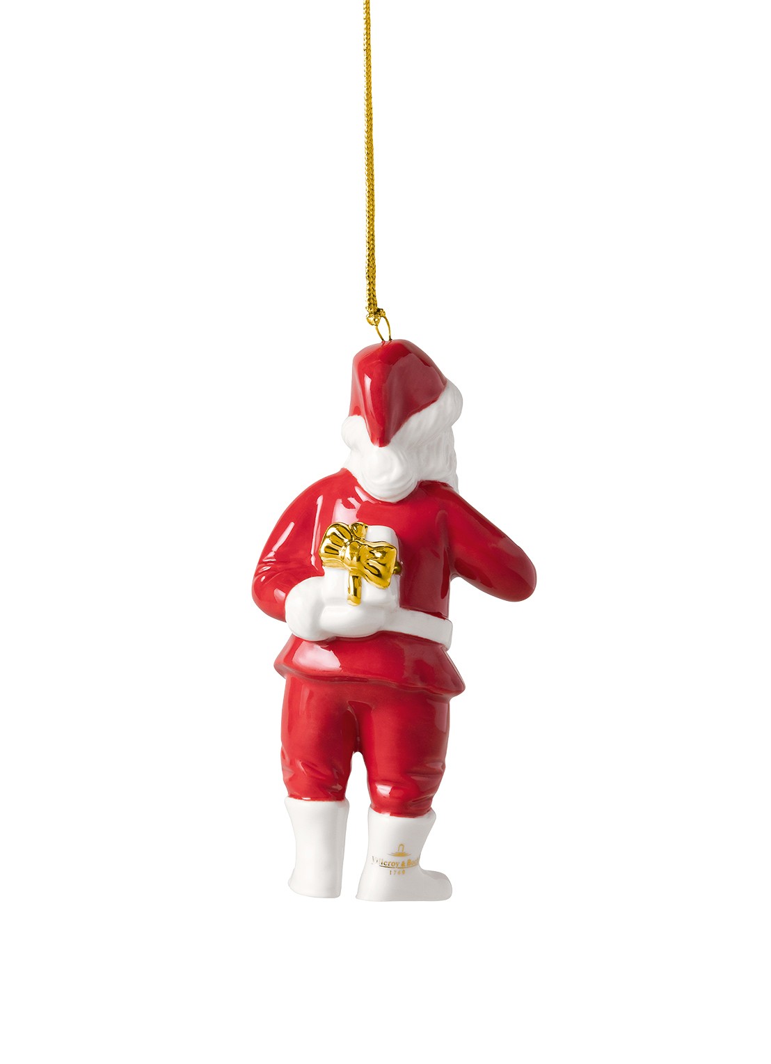 Villeroy & Boch Santa 2026 kersthanger 11 cm - voorkant 2 rood