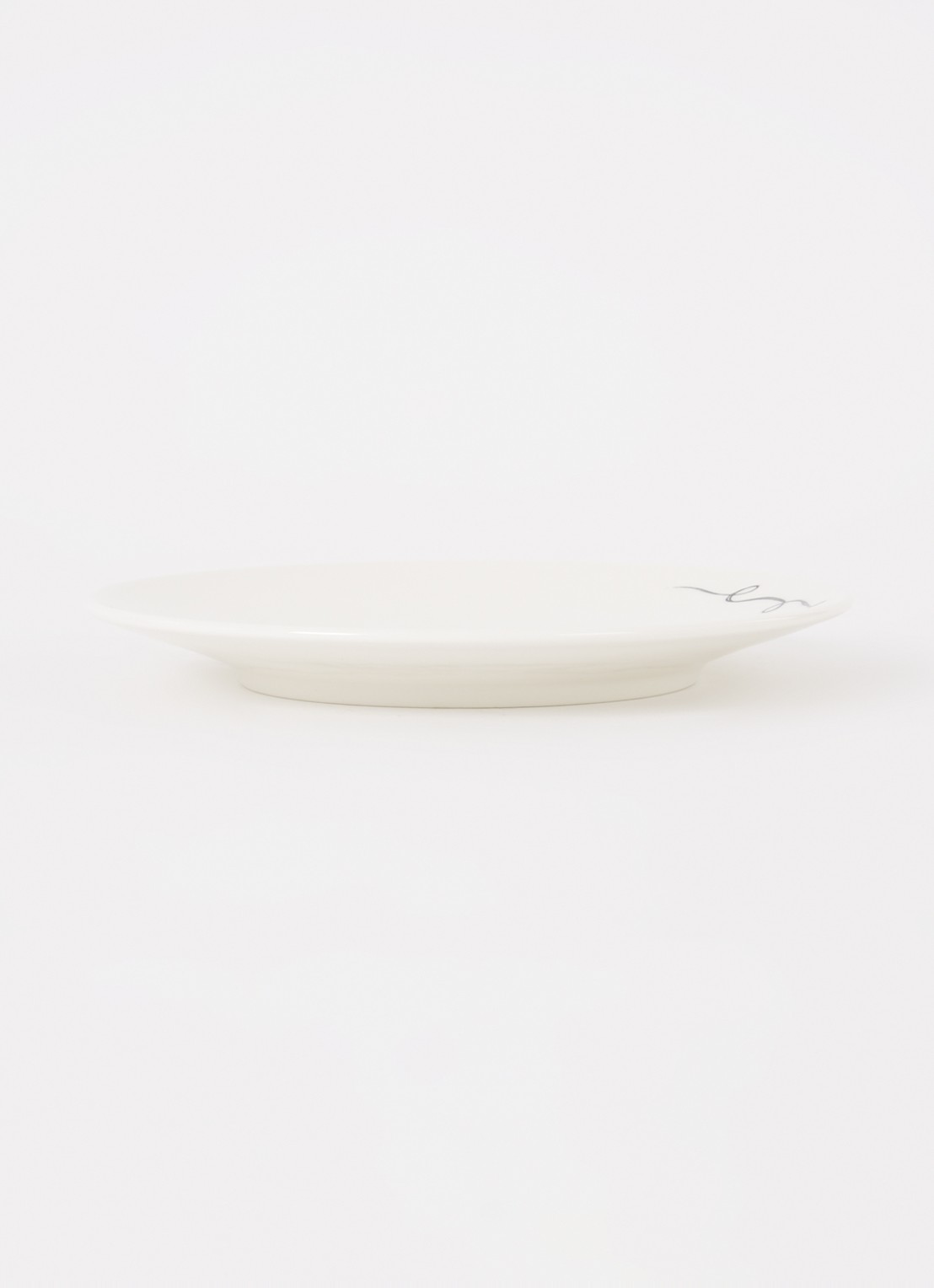 Villeroy & Boch Statement Lines ontbijtbord 21 cm - voorkant 4 wit