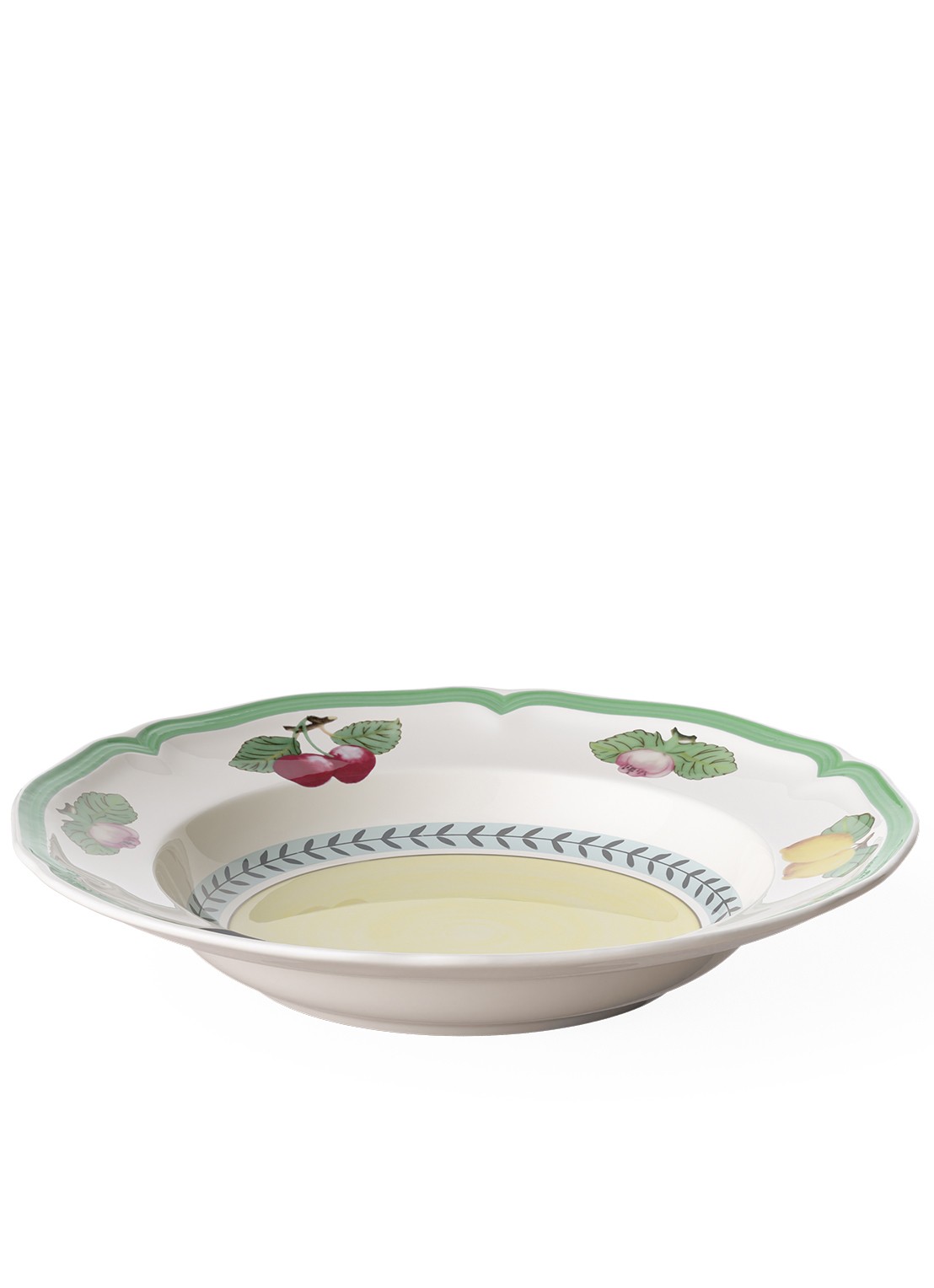 Villeroy & Boch Suppenteller   Sommerlich fris - voorkant 2 groen