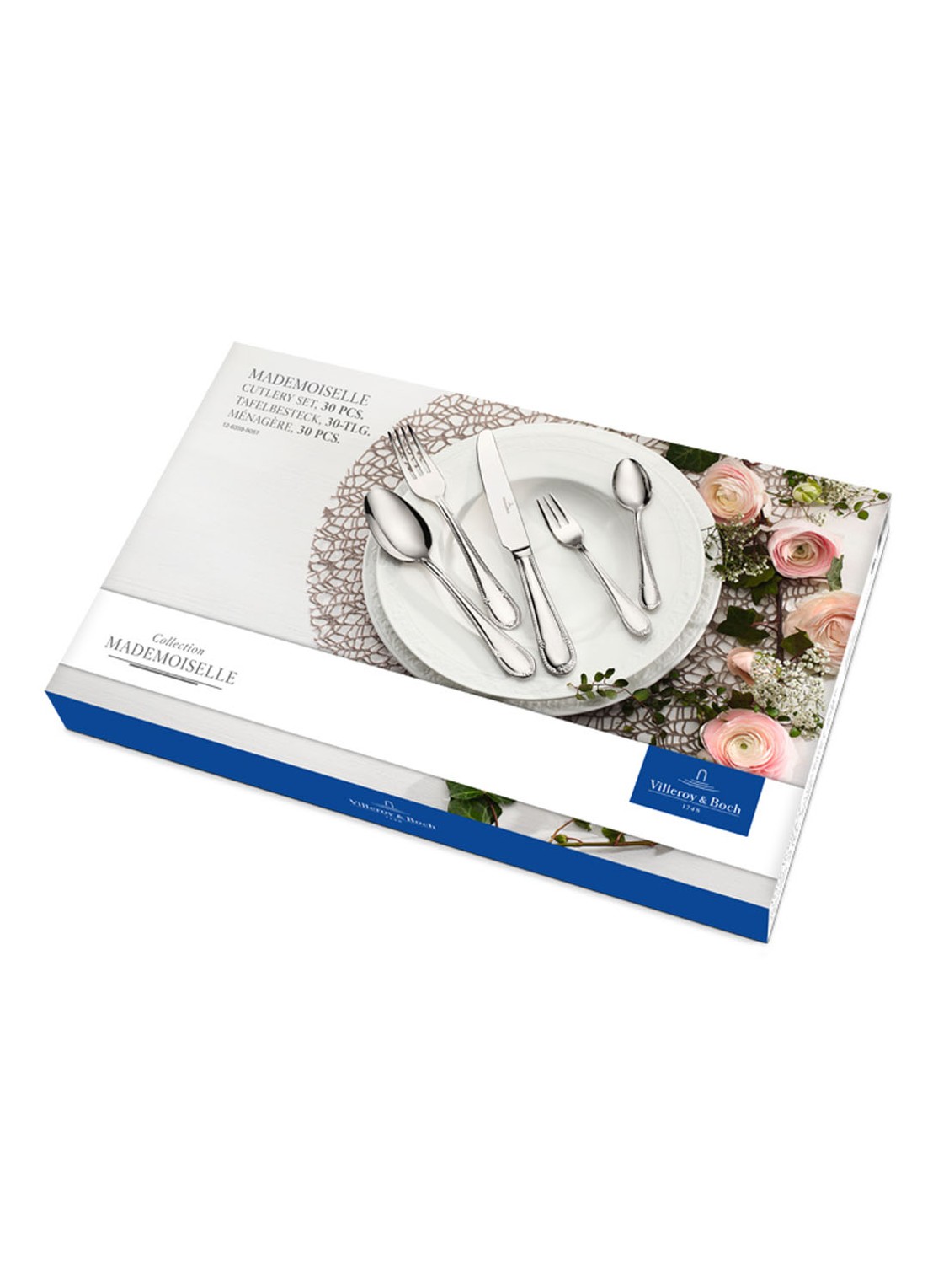 Villeroy & Boch Tafelbesteck 30tlg. 44x28x5cm - detail 4 zilver
