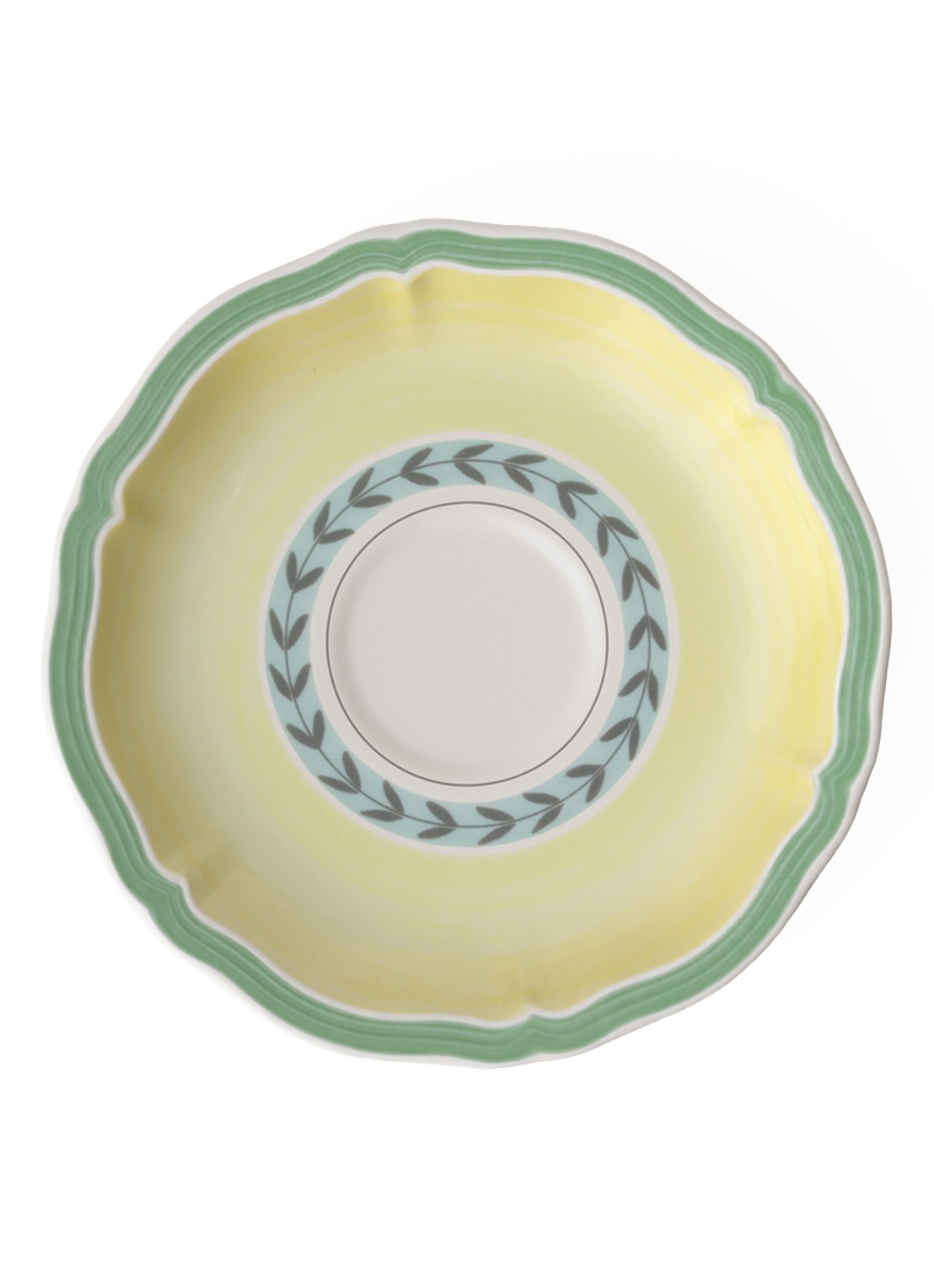Villeroy & Boch Teeuntertasse   Villeroy & Boc - voorkant 3 groen