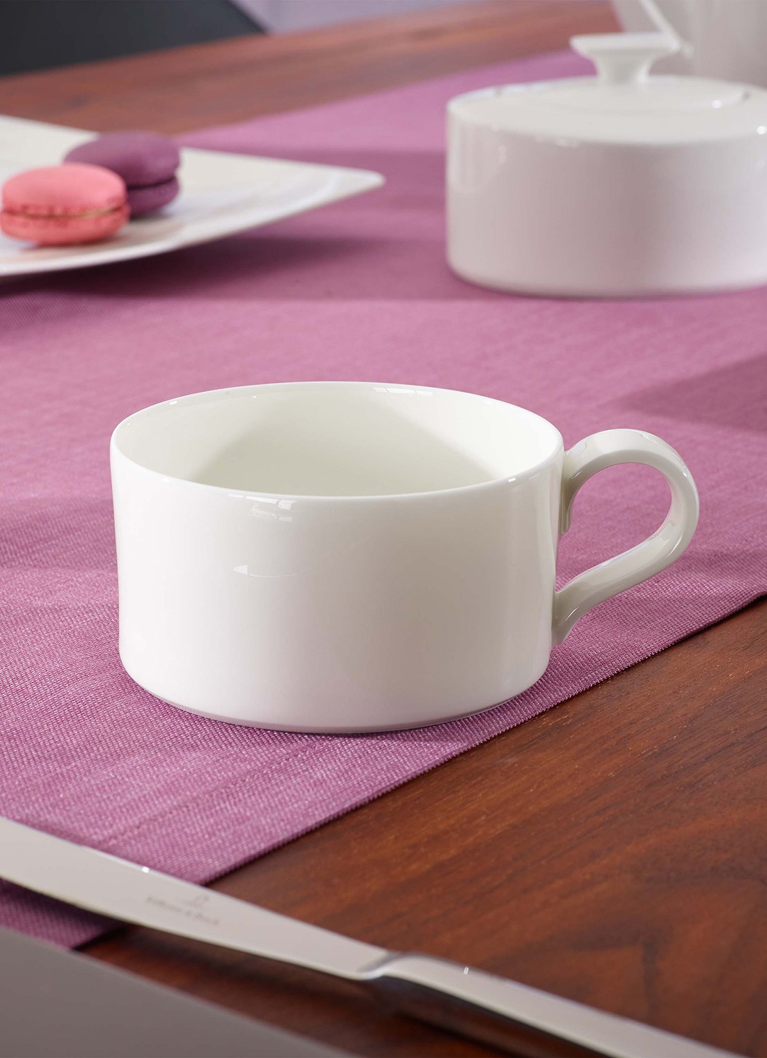 Villeroy & Boch Theemok Modern Grace 0,23 liter  - achterkant gebroken wit