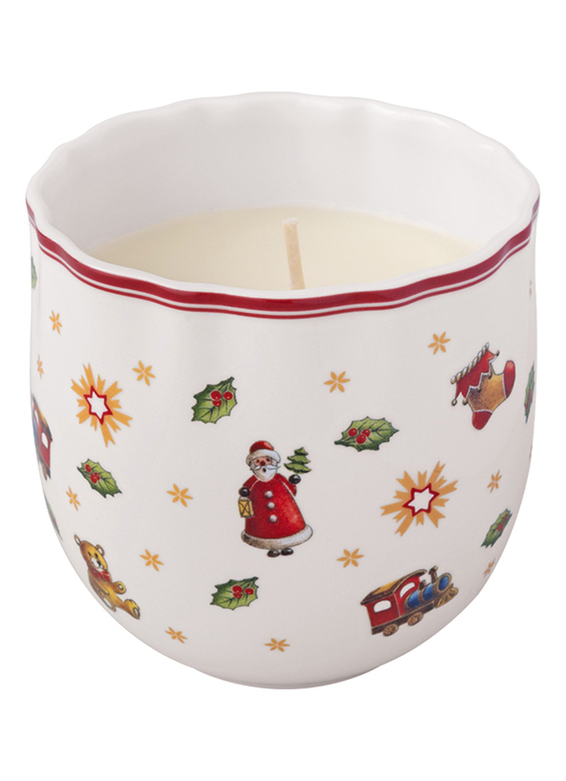 Villeroy & Boch Toy's Delight geurkaars - voorkant gebroken wit