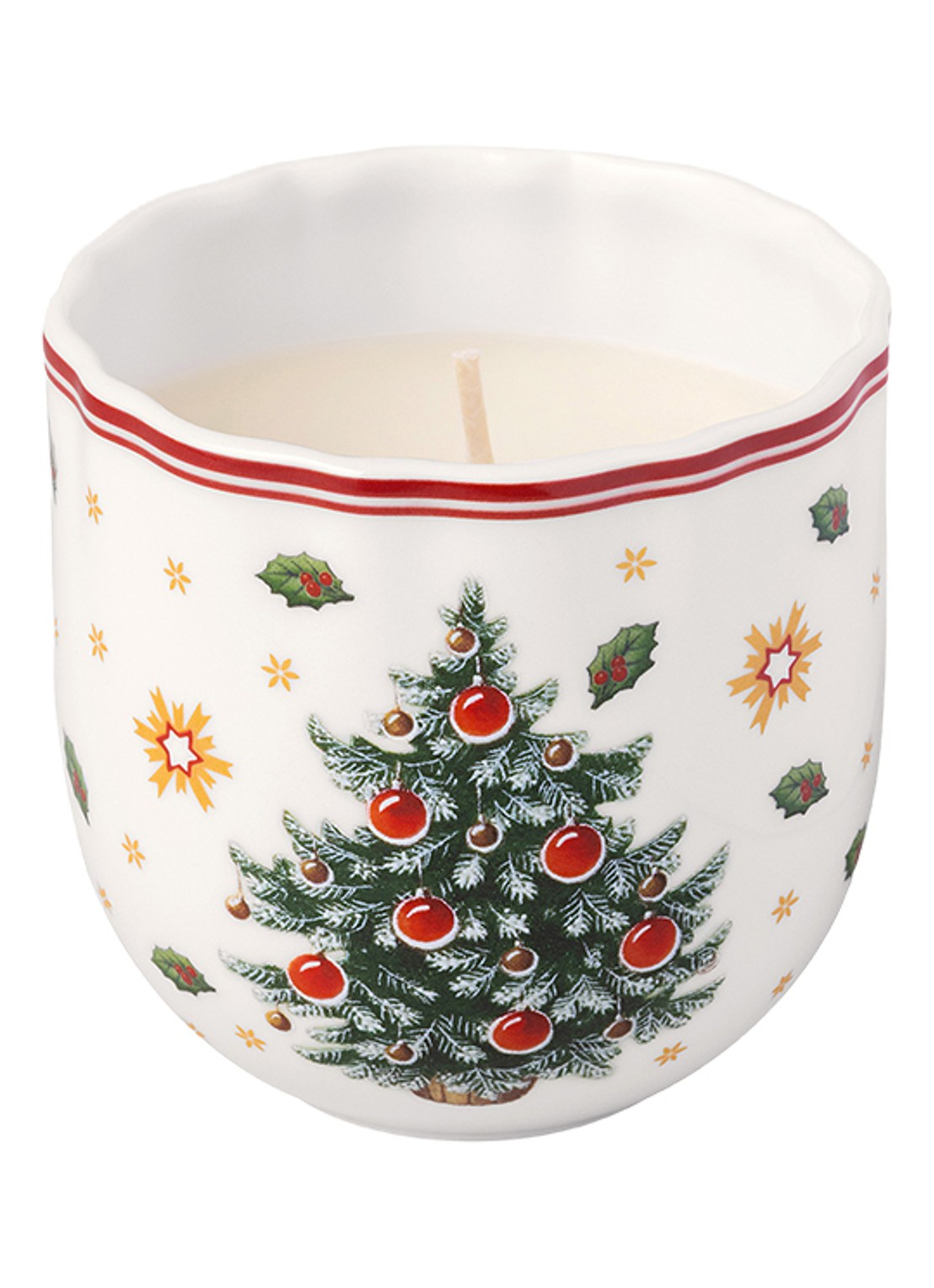 Villeroy & Boch Toy's Delight geurkaars - voorkant rood