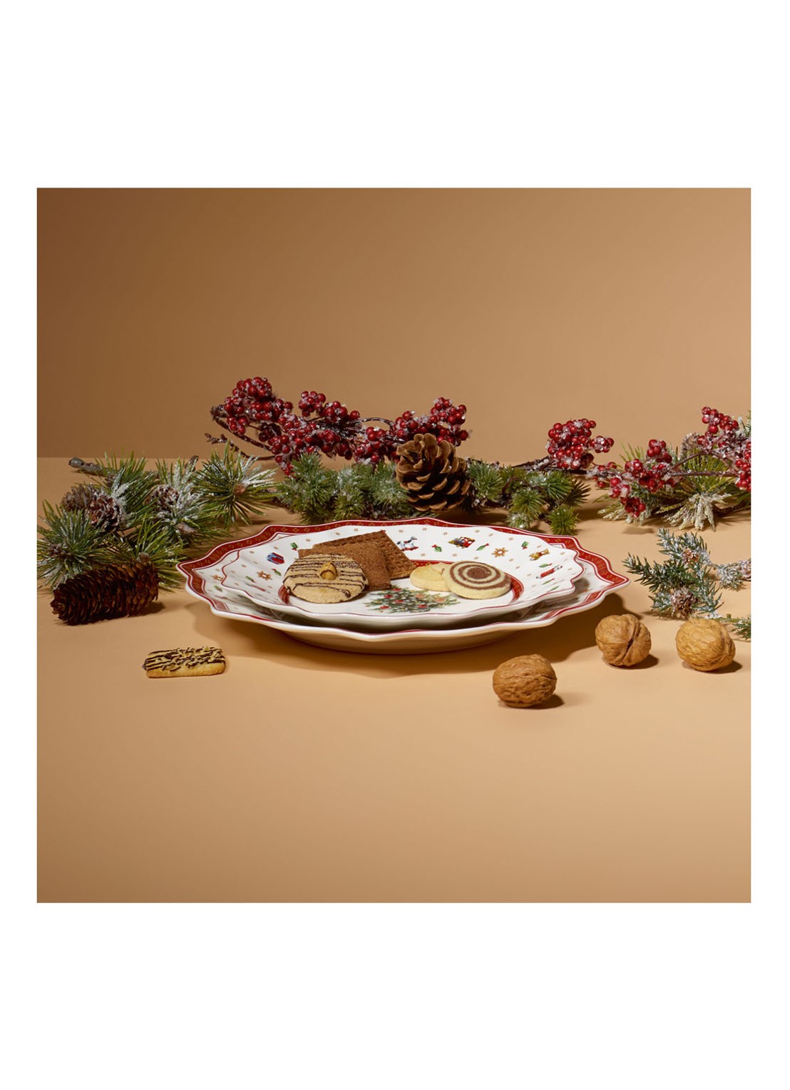 Villeroy & Boch Toy's Delight Kerst Bordenset 8-delig - detail 3 gebroken wit