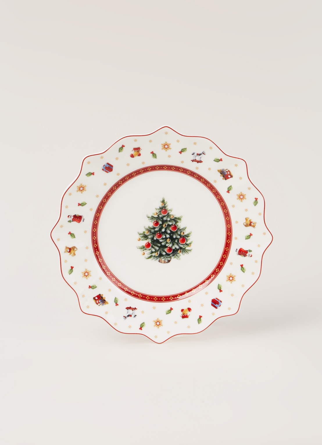 Villeroy & Boch Toy's Delight Kerst serviesset 12-delig - detail 4 steenrood