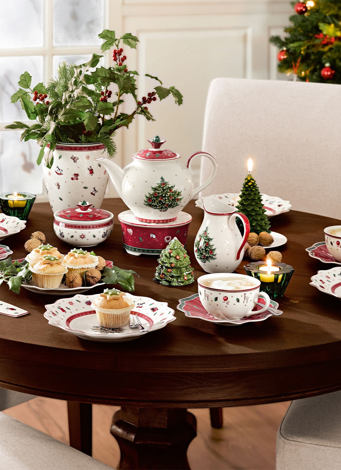 Villeroy & Boch Toy's Delight Kerst theepot 1,5 liter - detail 3 gebroken wit
