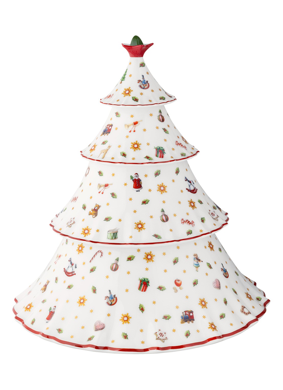 Villeroy & Boch Toy's Delight koektrommel - voorkant 3 rood