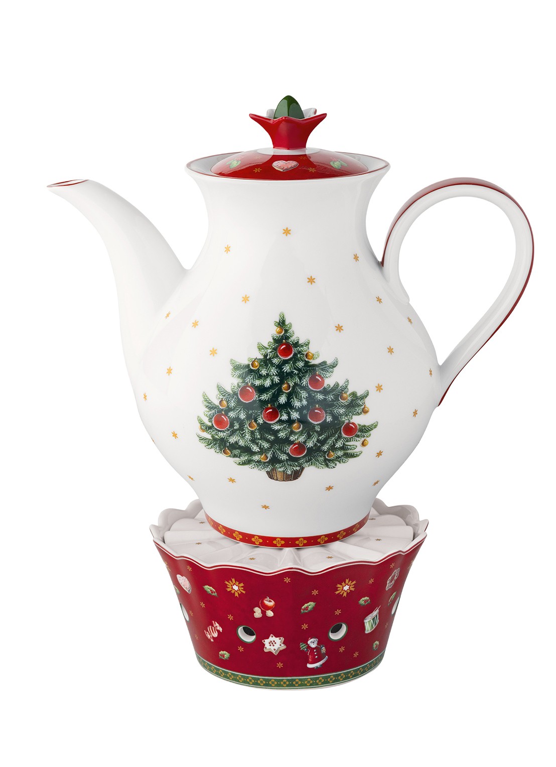 Villeroy & Boch Toy's Delight koffiepot - voorkant 2 rood