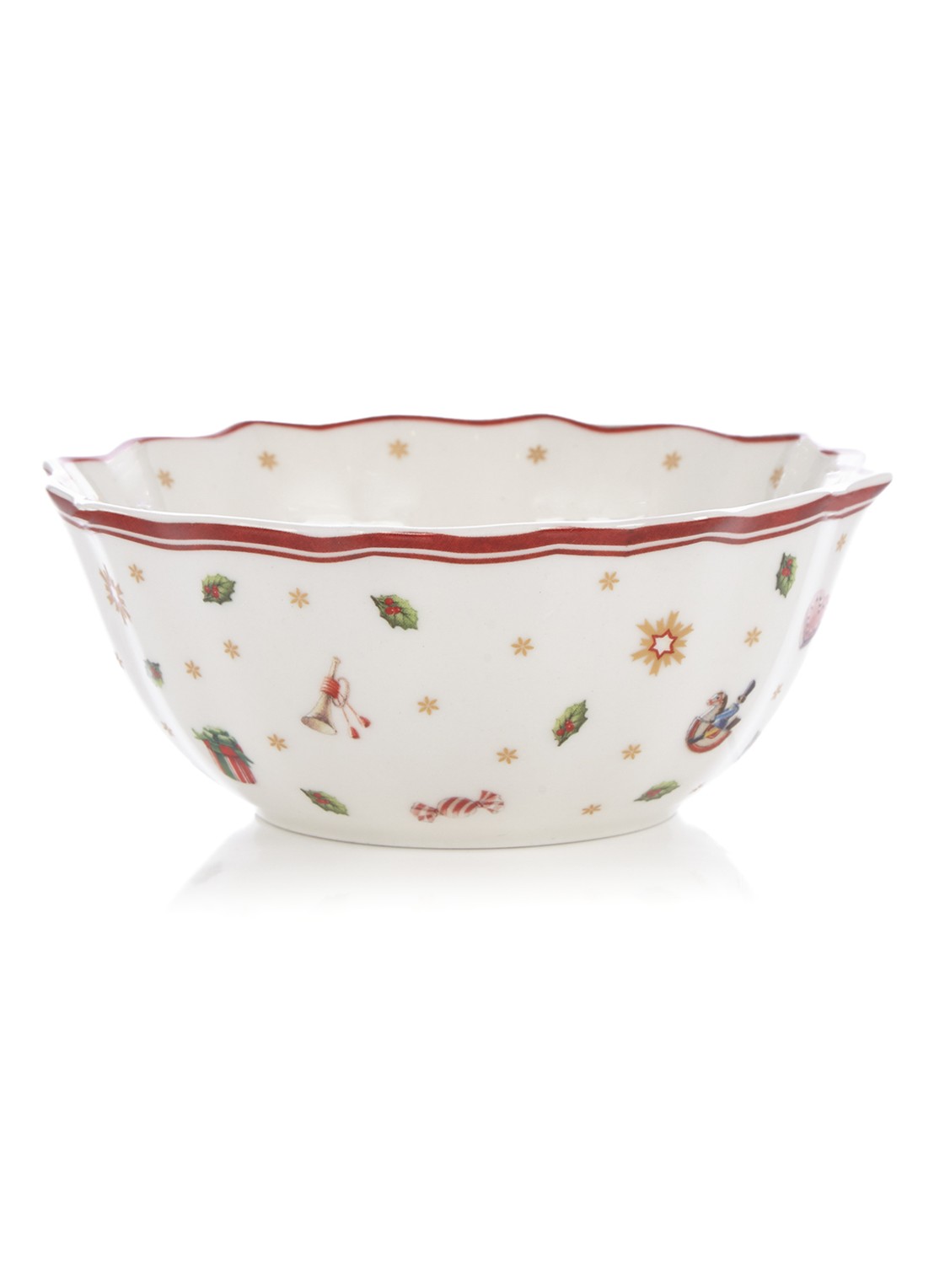 Villeroy & Boch Toy's Delight kom 15 cm - voorkant steenrood