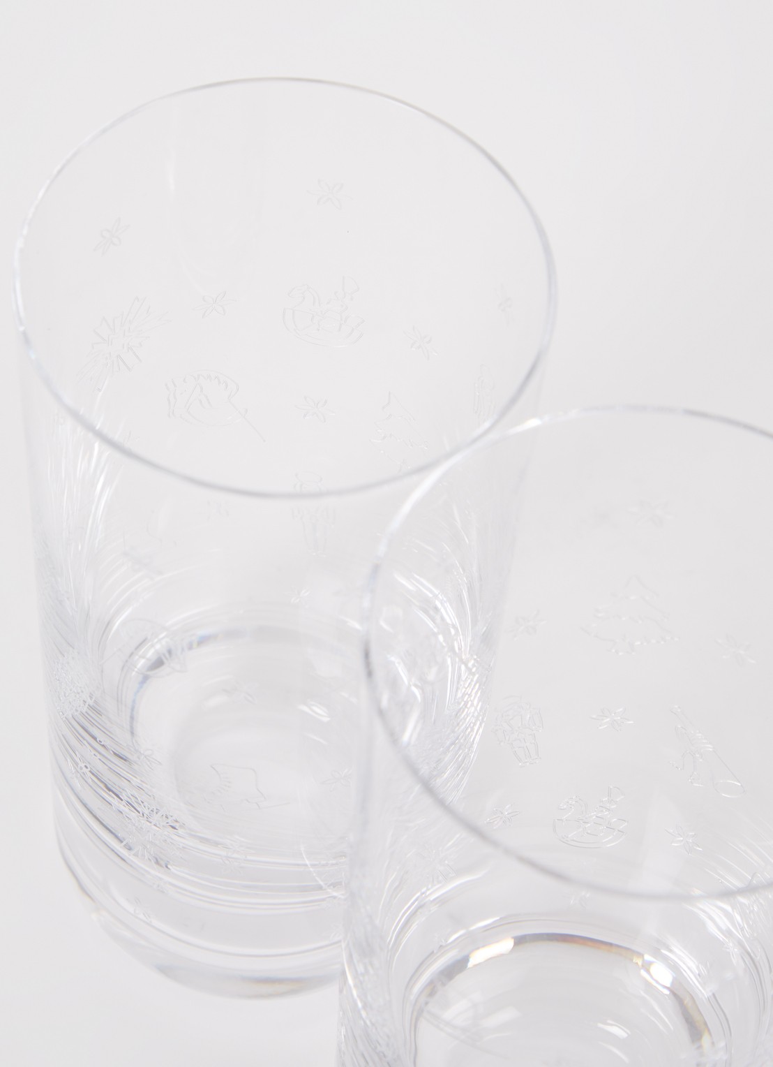 Villeroy & Boch Toy's Delight longdrinkglas 44 cl set van 2 - voorkant 2 transparant
