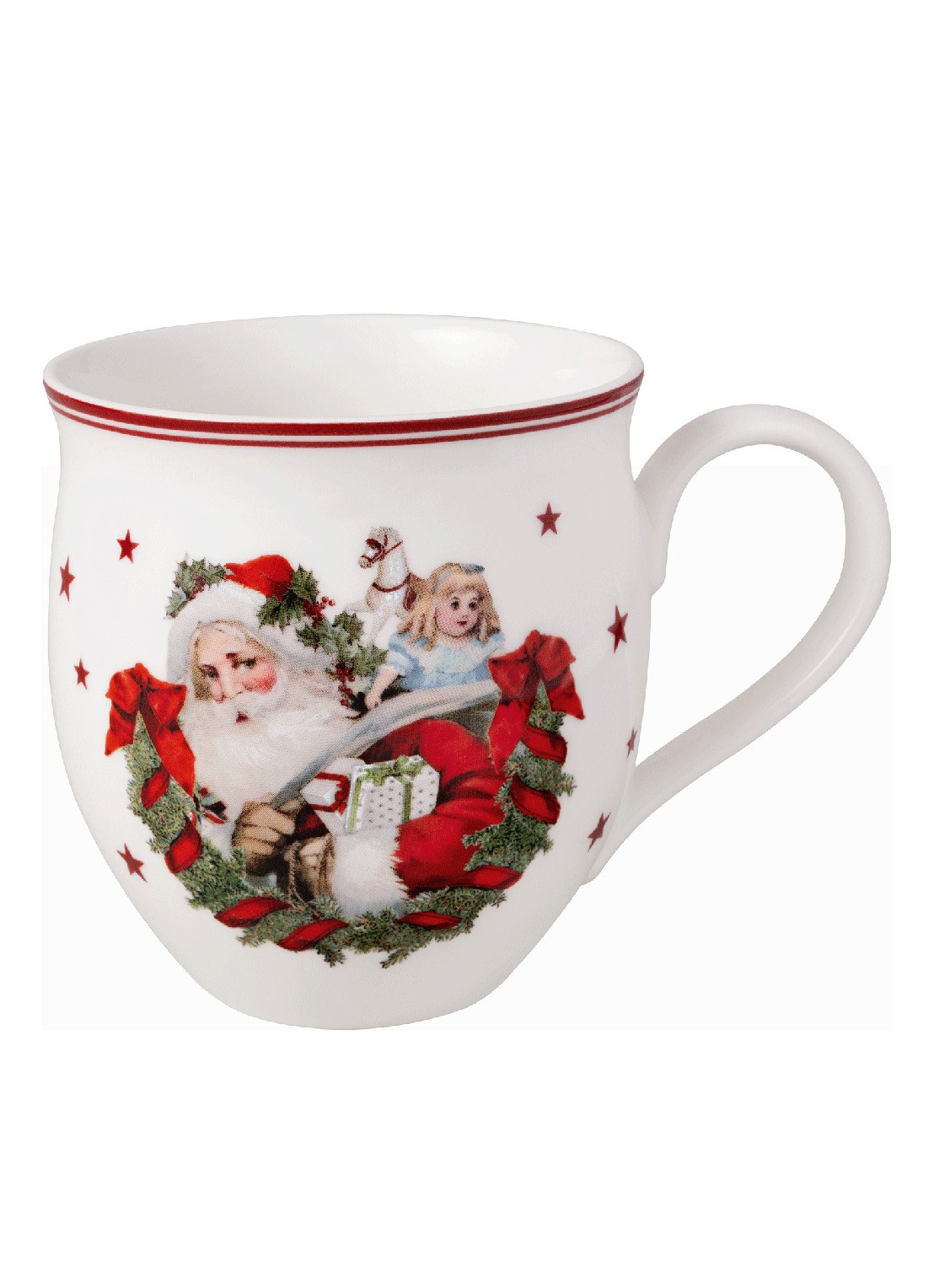 Villeroy & Boch Toy's Delight mok 39 cl - voorkant gebroken wit
