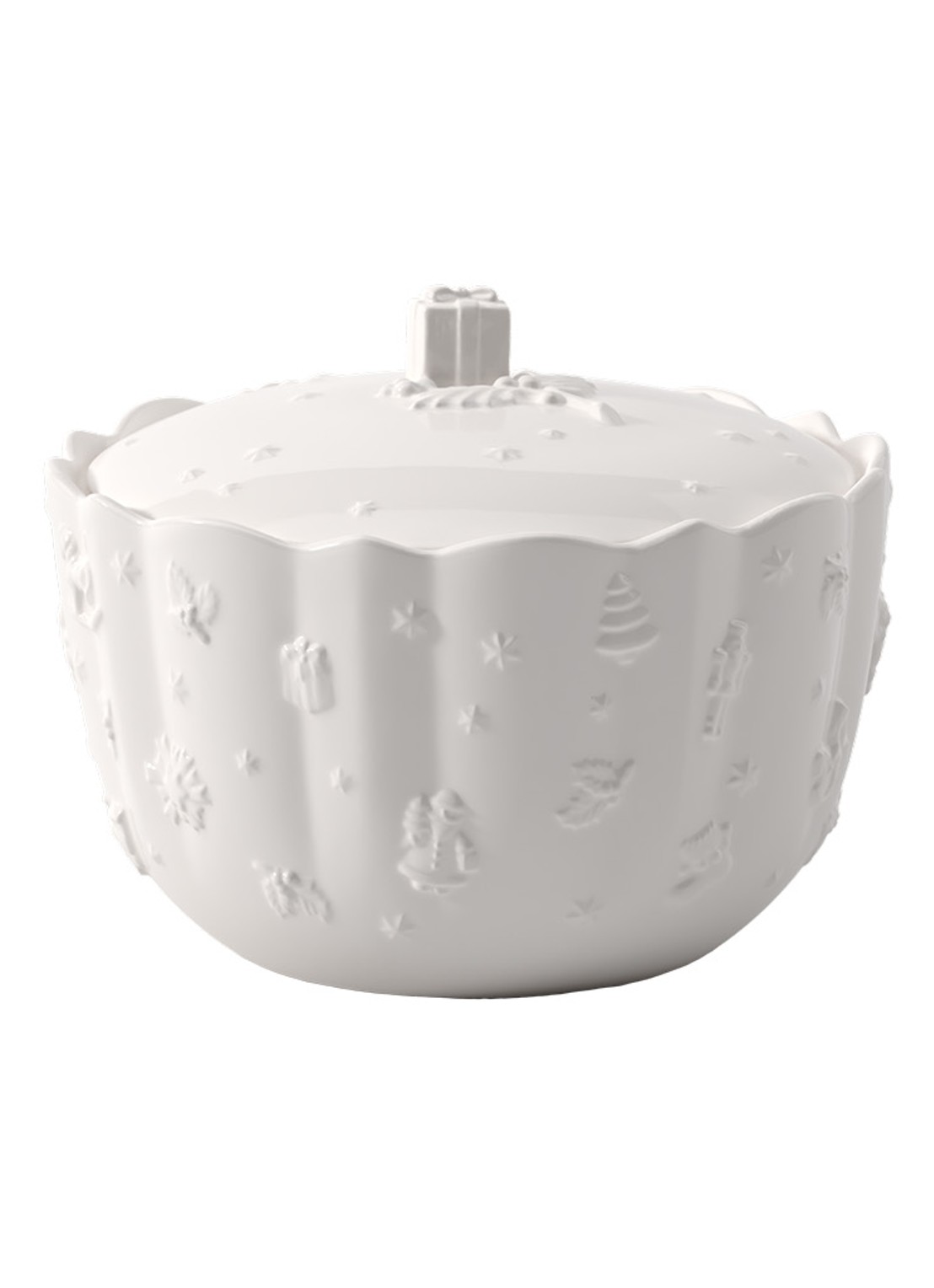 Villeroy & Boch Toy's Delight Royal Classic koektrommel - voorkant wit