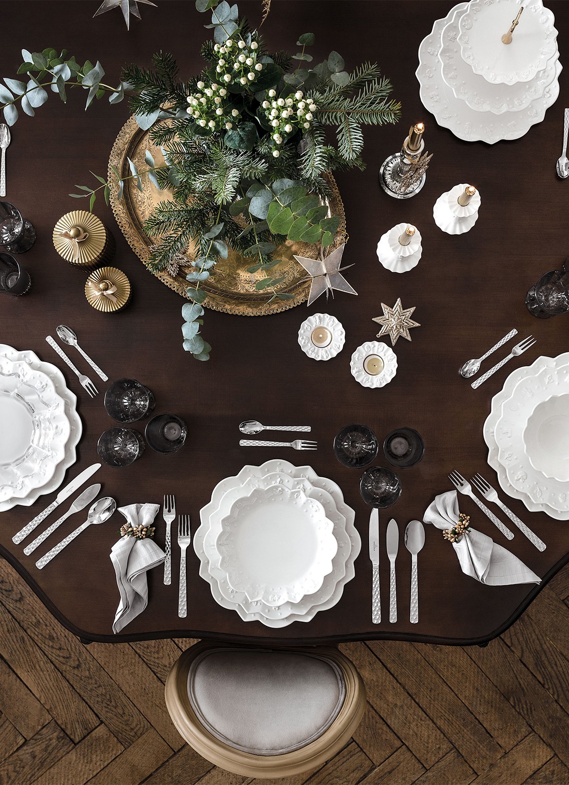Villeroy & Boch Toy's Delight Royal Classic partyschaal 15 cm - detail 2 gebroken wit