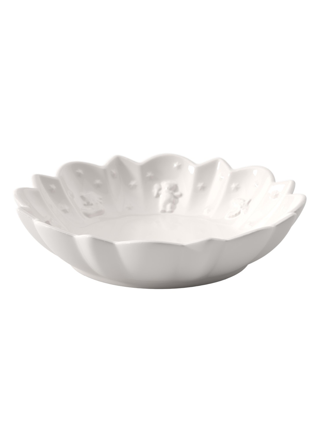 Villeroy & Boch Toy's Delight Royal Classic partyschaal 15 cm - voorkant 7 gebroken wit