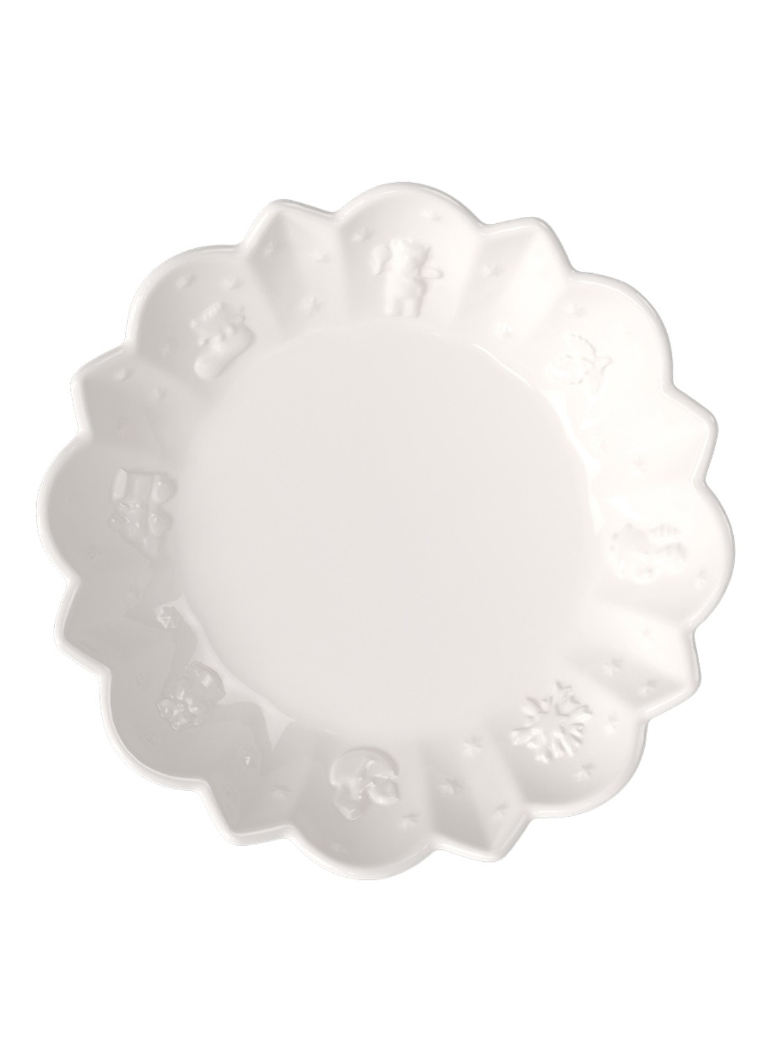 Villeroy & Boch Toy's Delight Royal Classic partyschaal 15 cm - voorkant 8 gebroken wit