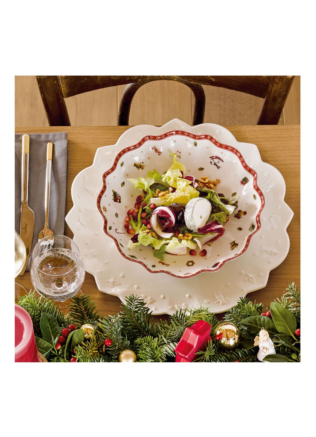 Villeroy & Boch Toy's Delight schaal 24 cm  - detail 7 gebroken wit