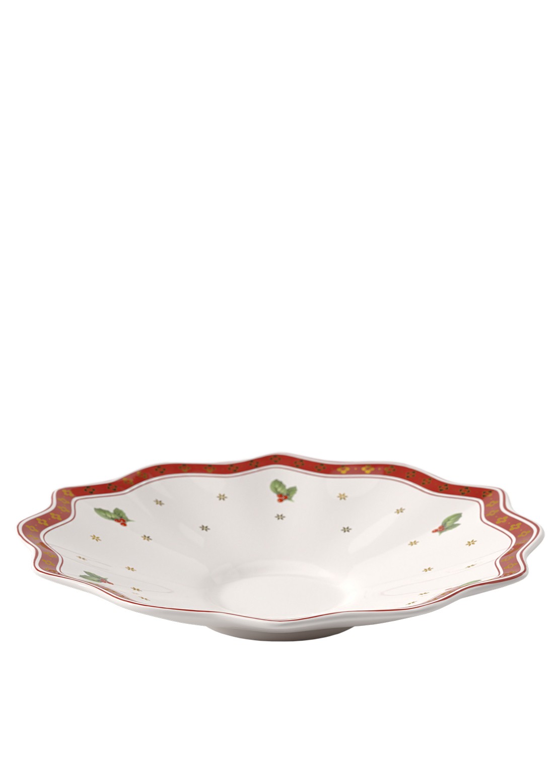 Villeroy & Boch Toy's Delight schotel 18 cm - voorkant steenrood