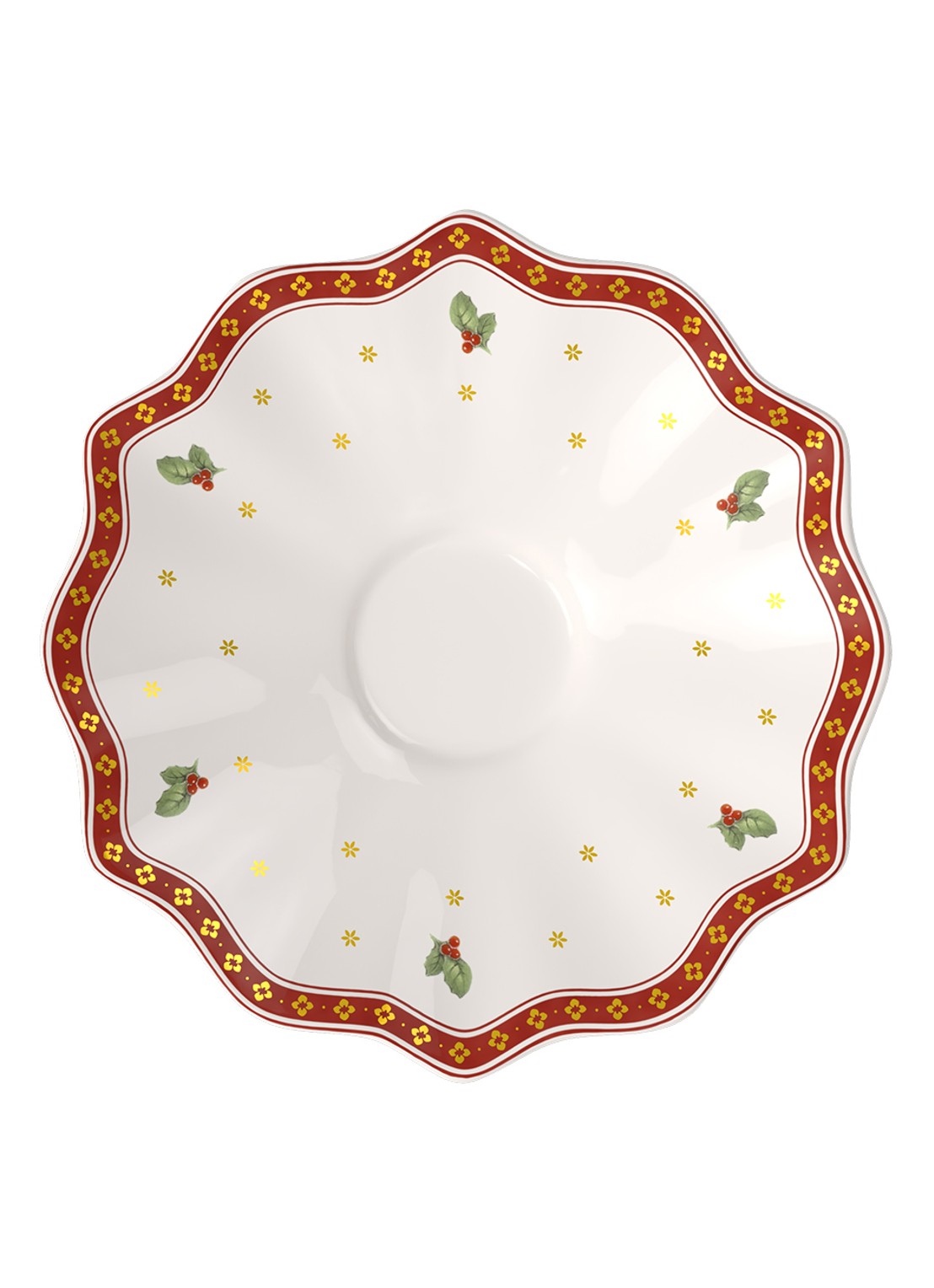 Villeroy & Boch Toy's Delight schotel 18 cm - voorkant 2 steenrood