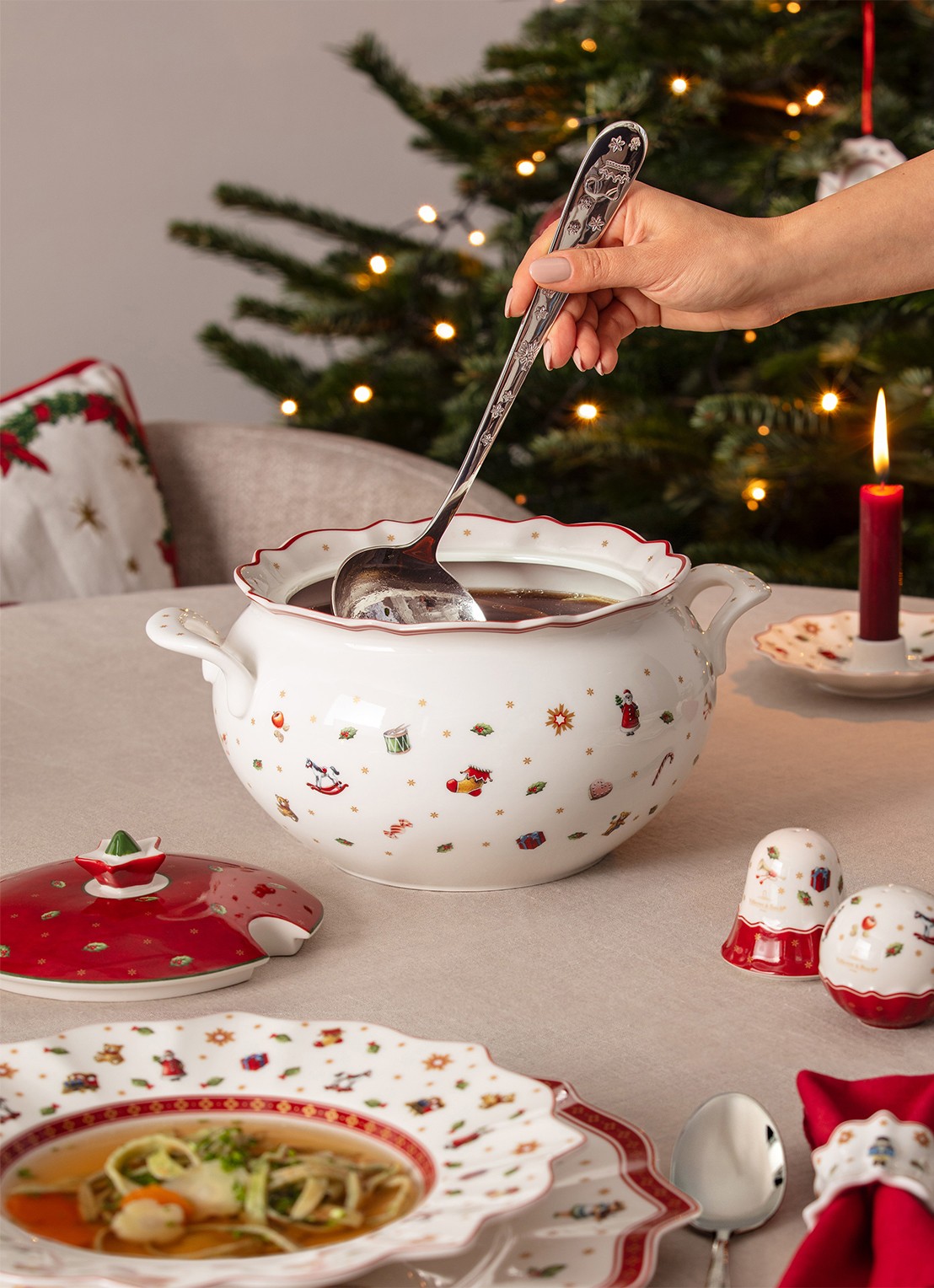 Villeroy & Boch Toy's Delight soeplepel - achterkant 2 zilver