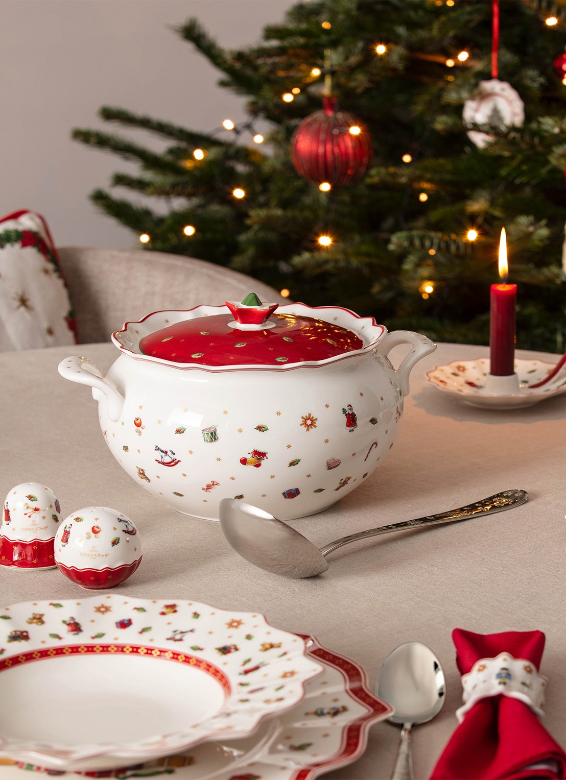 Villeroy & Boch Toy's Delight soeplepel - detail zilver